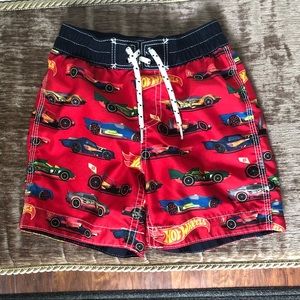 Gap Kids Toddler Hot Wheels Swim Trunks 3 Years 3T